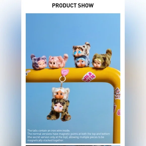 Pop Mart Crybaby Camo Cutie, Wild but Cutie - Picture 4 of 8